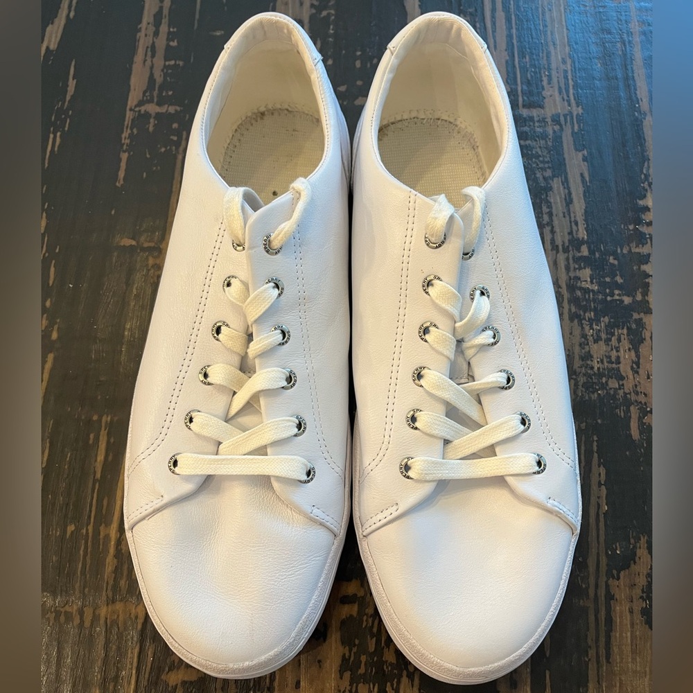 Sperry White Leather Sneakers - Picture 2 of 8